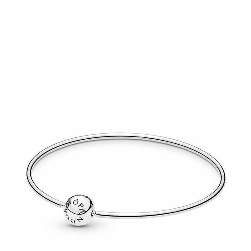 Pandora Australia ESSENCE COLLECTION Bangle Bracelet - Sterling Silver | BJQZSI156